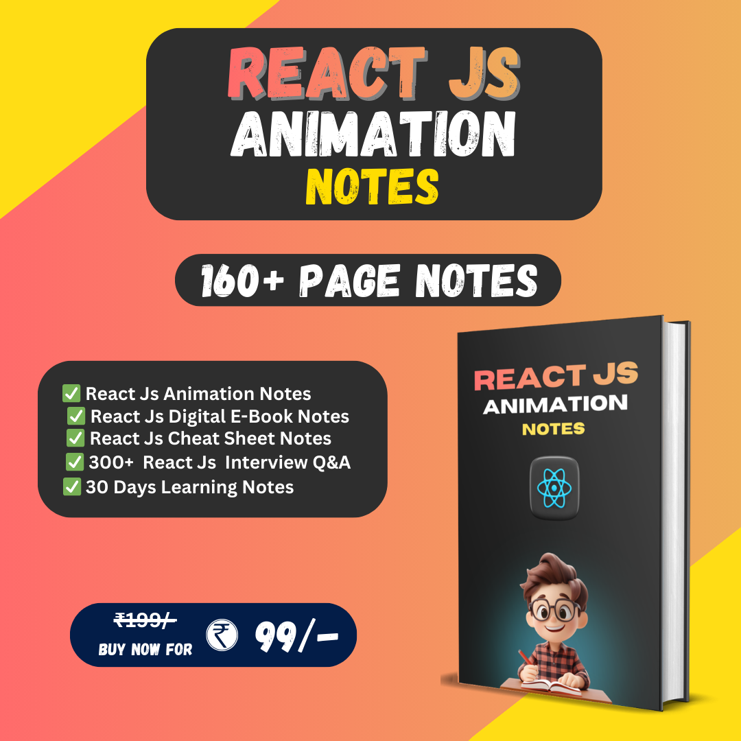 React Js – Animation NOTES
